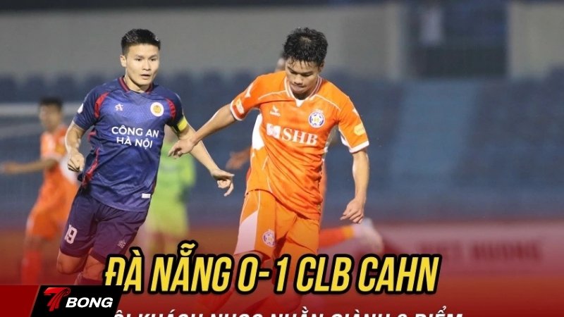 CLB CAHN nhọc nhằn giành 3 điểm.